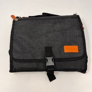 Derjunstar Black Portable Foldable Packable Diaper Changing Pad Unisex NWOT